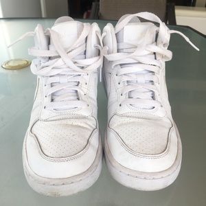 Nike white Hightops women
